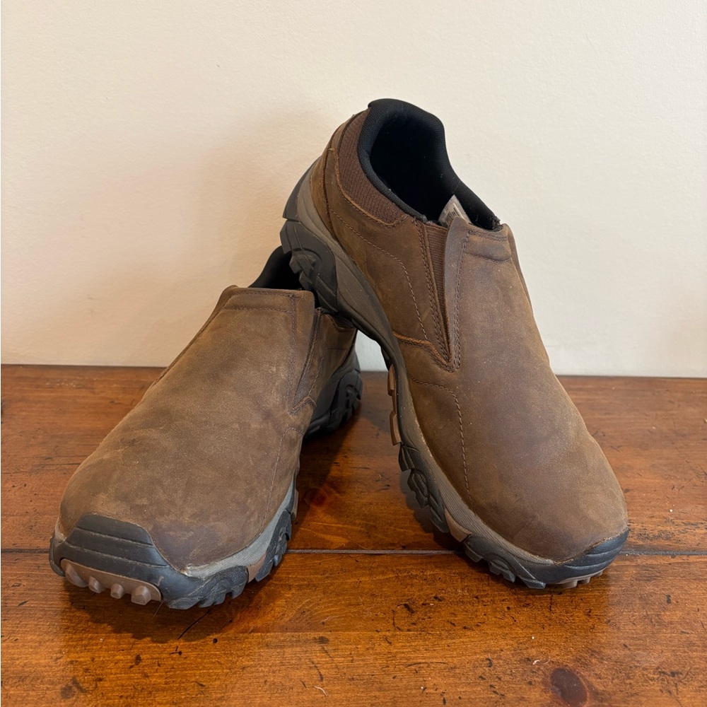 Merrell Men's Brown Slip-On Hiking Shoes